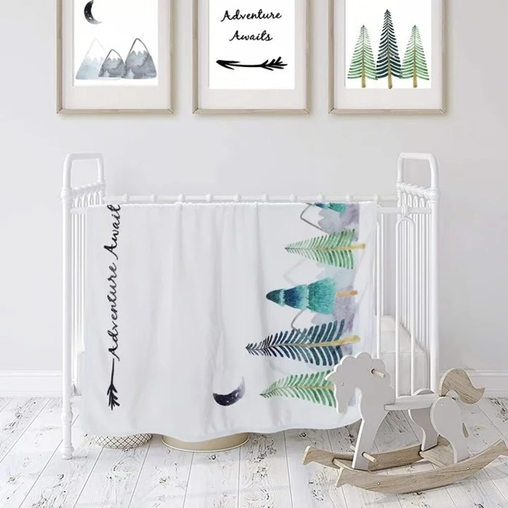 Baby Monthly Milestone Blanket for Boy Girl Gender Neutral Gift for Baby - NEW